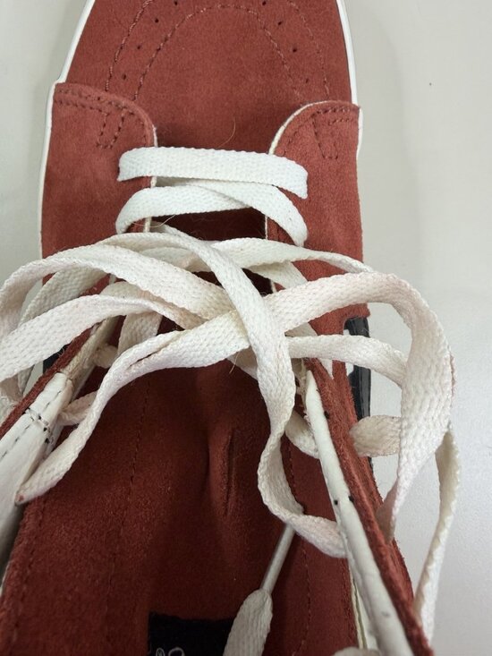 Vans Rattlesnake Desert Snake 721356 Mens 9 Women 10.5 Sneakers Red High Top EUC main image 12
